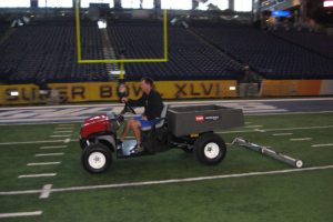 Toro's equipment used at the super bowl