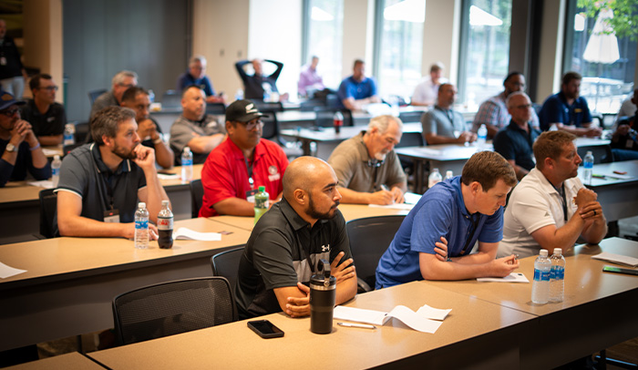 Attendees of the 2025 Grounds Leadership Academy at the Panel Discussion