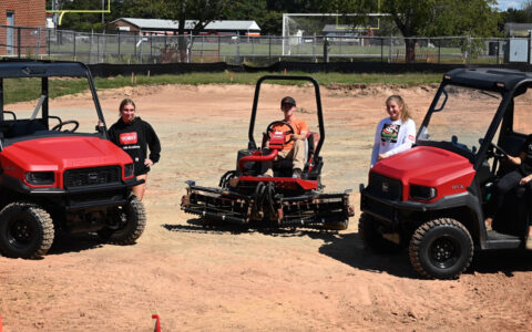 Brentsville Turf Toro Grounds Academy Breaks Ground